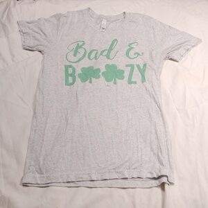 Bad & Boozy women's small sized t shirt